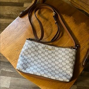 Karl Lagerfeld Paris Coated Canvas Crossbody